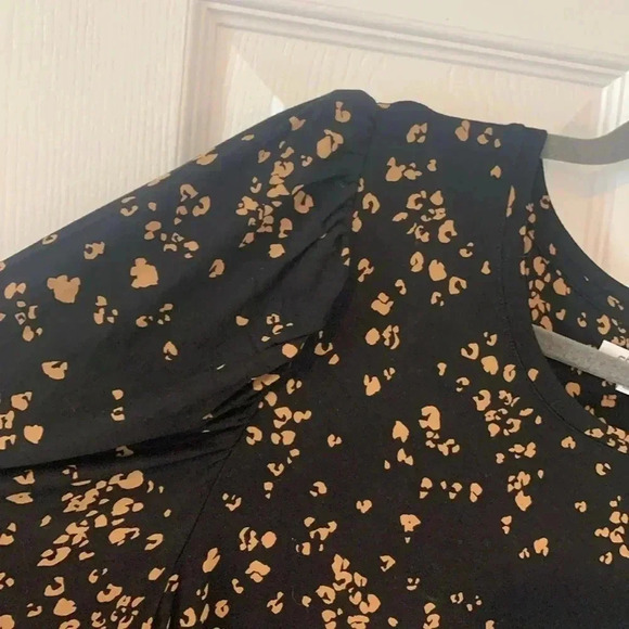 Chicos puff sleeve jersey top size large - Picture 2 of 8